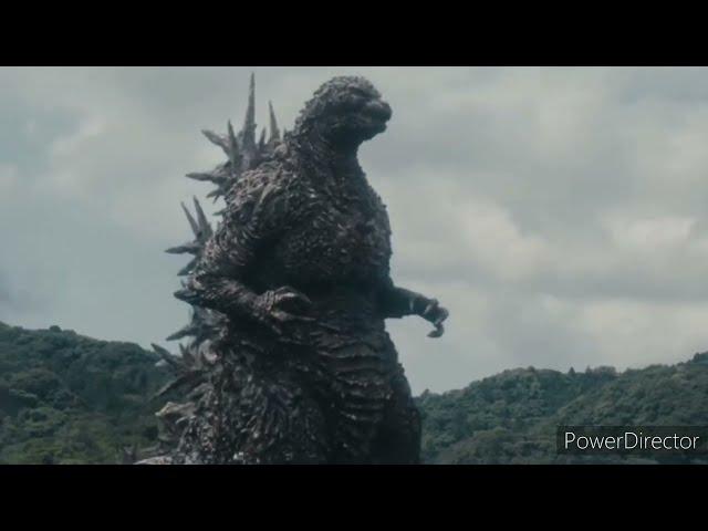 The Battle for the Future with custom roars (Godzilla Minus One 2023)