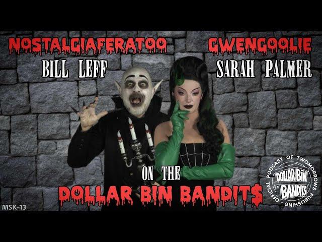 Bill Leff (Nostalgiaferatoo) and Sarah Palmer (Gwengoolie)