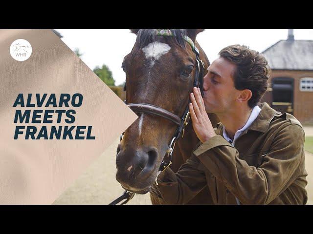 Álvaro Odriozola Meets Frankel At Juddmonte