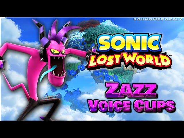 All Zazz Voice Clips • Sonic Lost World • All Voice Lines