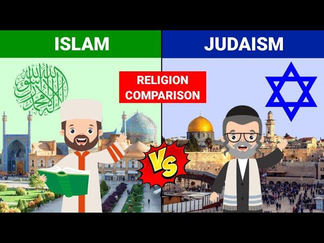 Islam Vs Judaism || Religion Comparison 2023 || Versus Kingdom