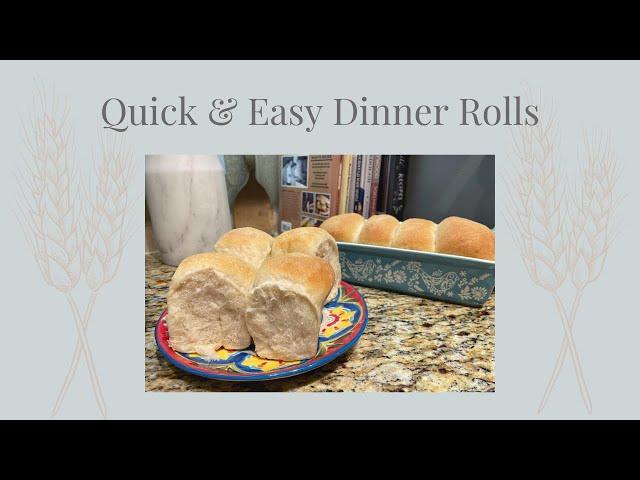 Super Soft Dinner Rolls!