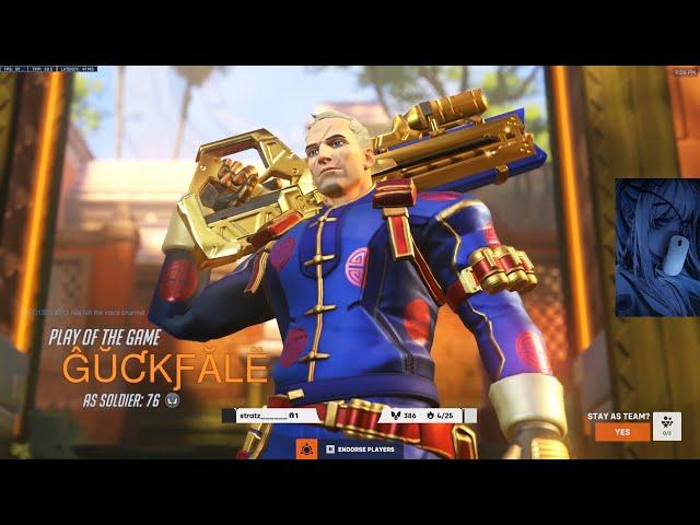 SOLDIER 76 GOD! POTG! GALE SOLDIER 76 SEASON 11 TOP 500 OVERWATCH 2