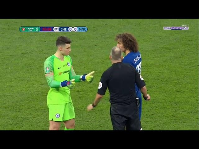 KEPA REFUSES TO COME OFF THE FIELD| CHELSEA MANAGER FURIOUS|
