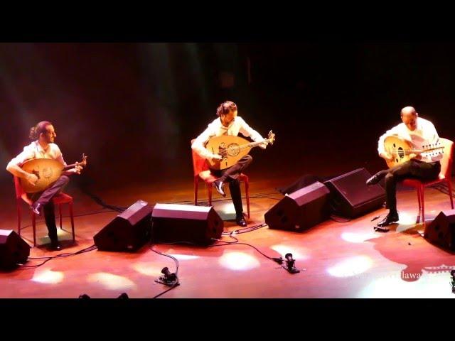 Le Trio Joubran LIVE at the MusicHall Dubai April 30th 2016