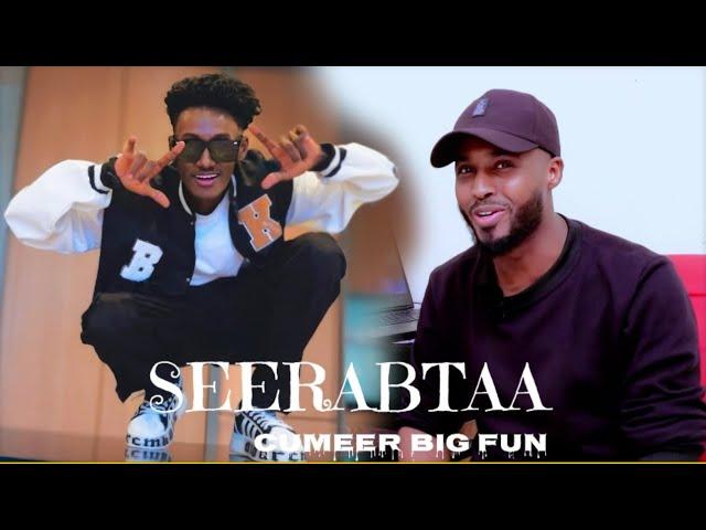 CUMEER BIGFAN - SEERABTA - OFFICIAL MUSIC VIDEO REACTION BY FAATAX HD 2024