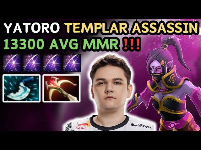  RANK 1 Yatoro TEMPLAR ASSASSIN Gameplay 7.37e  Master Tier YATOROGOD  - Dota 2