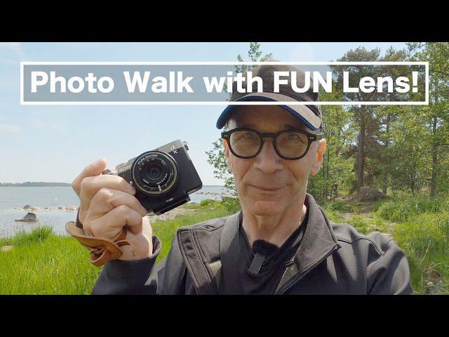 Photo Walk with FUN lens –Funleader 18mm F8 Bodycap lens