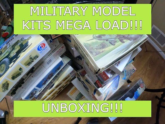 MILITARY MODEL KITS MEGA HAUL!!!!!