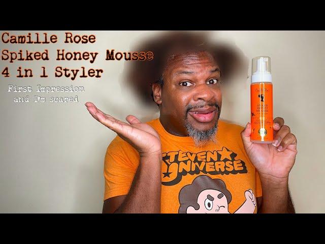 Camille Rose Spiked Honey Mousse 4-in-1 Styler on a Type 4 Wash n Go??? First Impression!