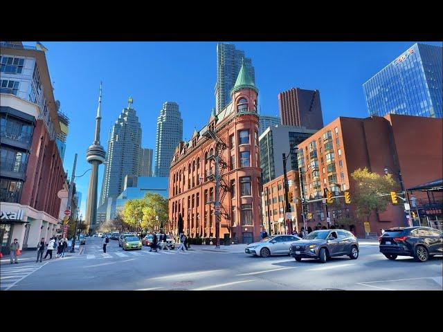 Top Attractions and Landmarks in Toronto Canada  4K E-Bike City Tour