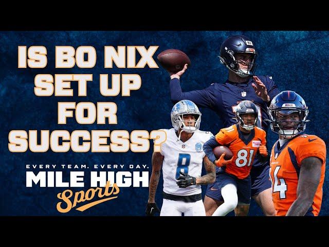 Will Denver Broncos receivers help unlock Bo Nix's potential?