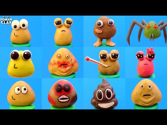 All Pou & Bou's Revenge with Clay ► Roman Clay Collection