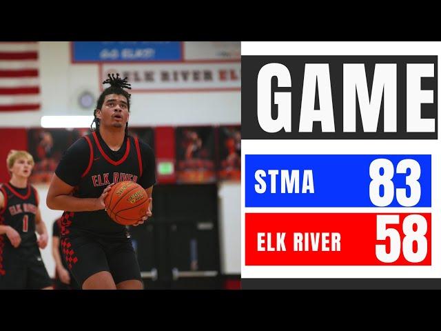 STMA vs Elk River Boys Basketball FULL Game Highlights