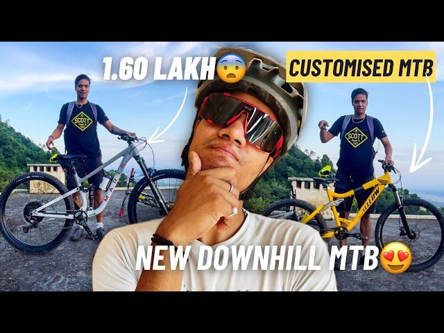 1.60 Lakh ki new downhill MTB | MTB trails Vlog