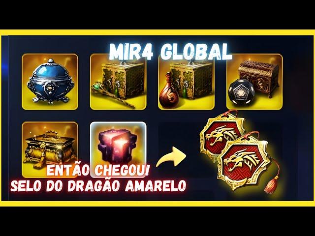 EVENTO DO SELO DO DRAGÃO AMARELO NO GLOBAL MUDOU ALGO? #mir4