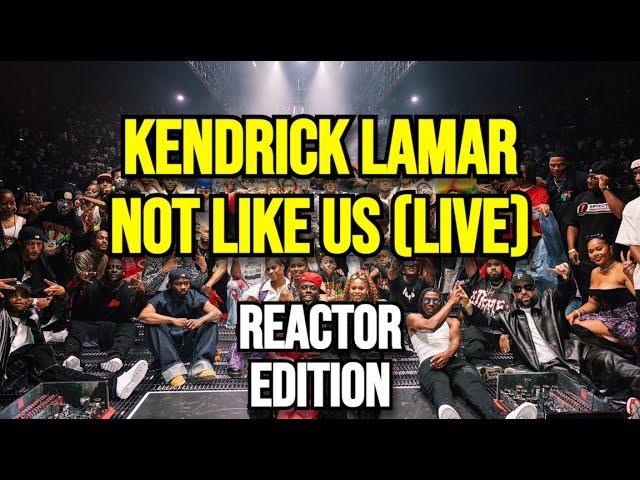 Not Like Us Live - Kendrick Lamar - Version 1