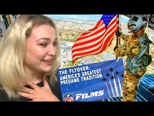 New Zealand Girl Reacts to the NFL FLYOVER TRADITION  ****AMAZING!!****