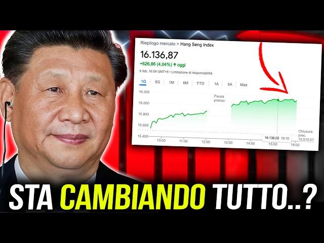 LA CINA Ѐ PRONTA a RIPARTIRE? Hang Seng +4% e Alibaba +7%...COSA STA SUCCEDENDO?