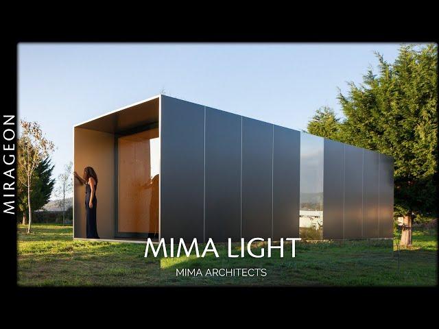 A Nearly Invisible Small Prefabricated House | MIMA Light