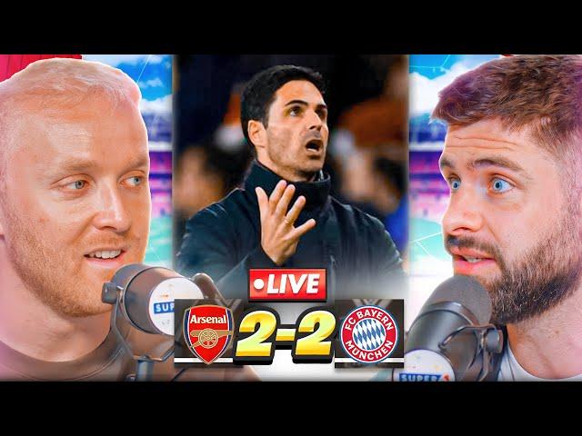 ARSENAL ROBBED OF PENALTY!? | Arsenal 2-2 Bayern Munich Highlights