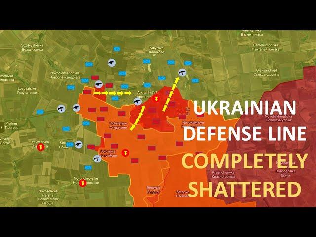 Russian Foroces Advanced In Arkhenhelske l Ukrainian Defense Line Completely Shattered