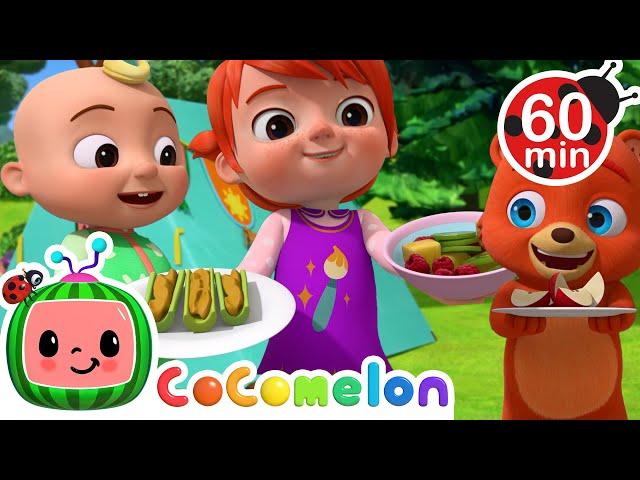 Sharing Fun with JJ and Friends! | CoComelon JJ's Animal Time Kids Songs | Love from Moonbug