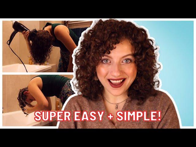 MY THIN AND FINE CURLY HAIR ROUTINE / IN-DEPTH EXPLANATION AND DEMO
