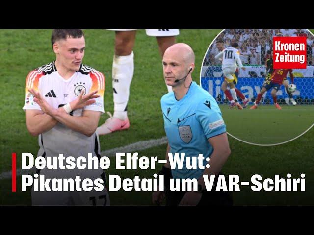 „Unnötiges Risiko"- Deutsche Elfer-Wut: Pikantes Detail um VAR-Schiri | krone.tv NEWS