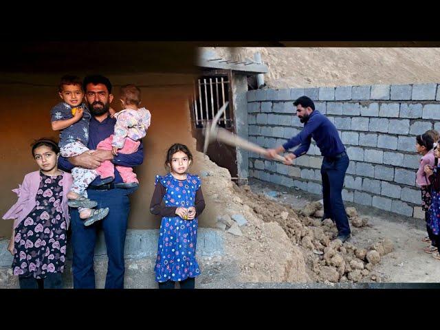 Step by step with engineer Babazadeh in building a safe house for children