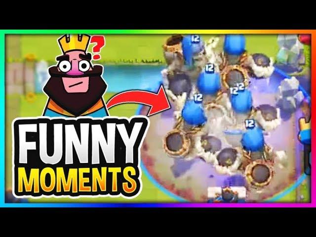 Funny Moments & Glitches & Fails | Clash Royale Montage #1