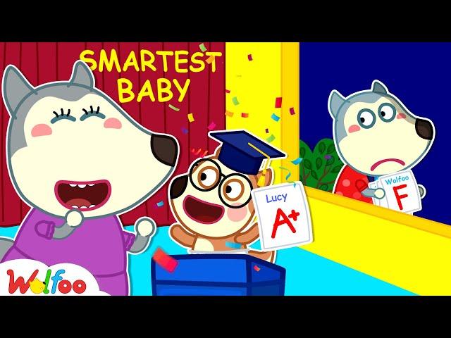 Wolfoo, Don't Feel Jealous! Baby Lucy Is Genius - Kids Stories About Wolfoo Family | Wolfoo Channel