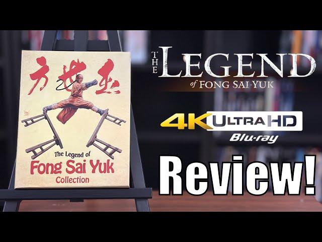 The Legend of Fong Sai Yuk Collection (1993) 4K UHD Blu-ray Review!