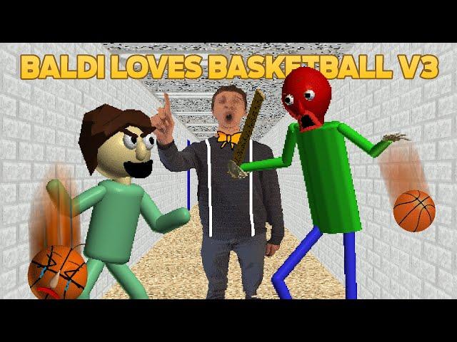 Let's Begin! | Baldi Loves Basketball V3 [Baldi's Basics Mod]