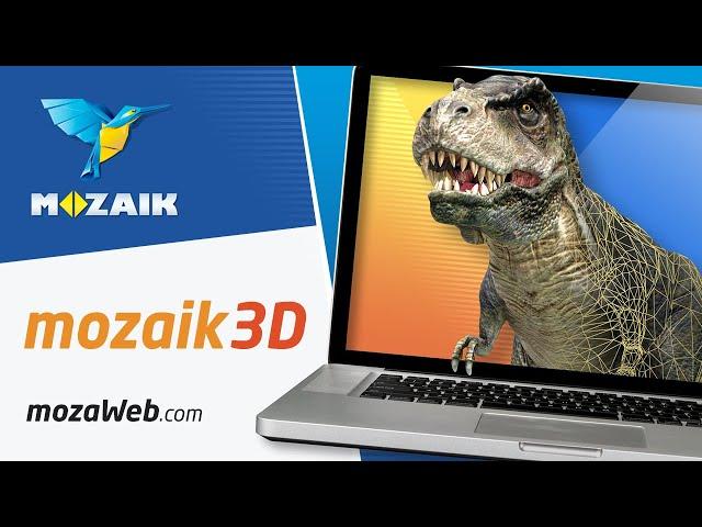 mozaik3D - interactive animations showreel