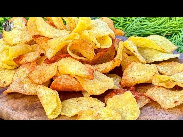 Crispy Homemade Potato Chips Recipe | Easy & Delicious