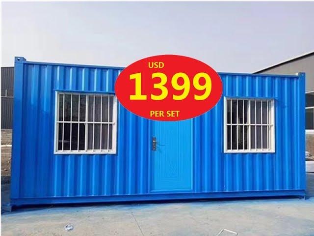 USD 1399 for china cheap 20ft living ready made container house homes