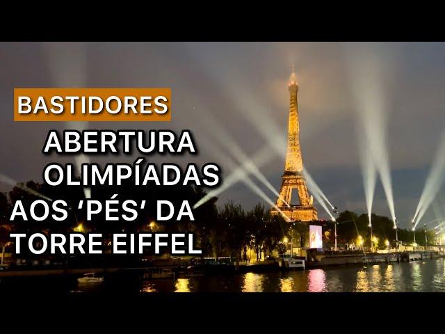 MOVIMENTO NAS MARGENS DO SENA DURANTE CERIMÔNIA DE ABERTURA DAS OLIMPÍADAS DE PARIS