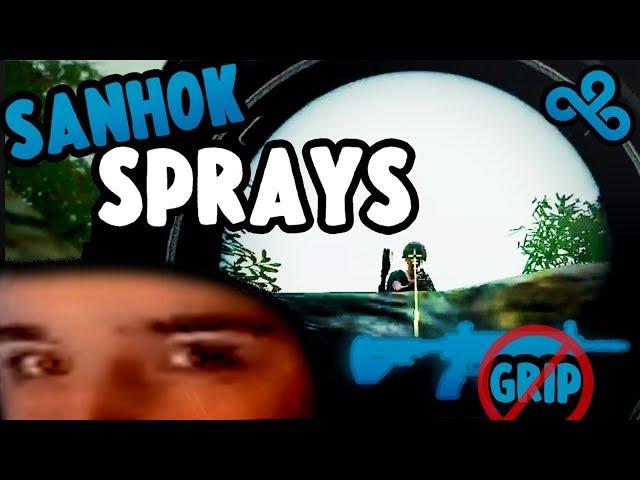 Crazy sprays with M416 NO GRIP - Kaymind Sanhok PUBG Highlight