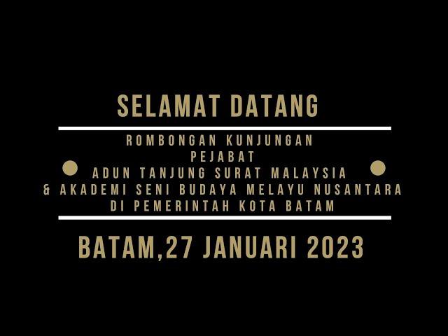 Kunjungan Pejabat ADUN Tanjung Surat Malaysia & Akademi Seni Budaya Melayu Nusantara