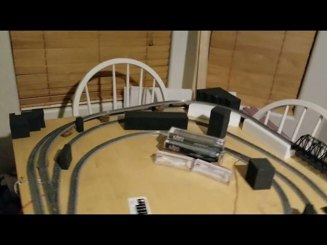 N Scale Model Train Layout - Another Angle