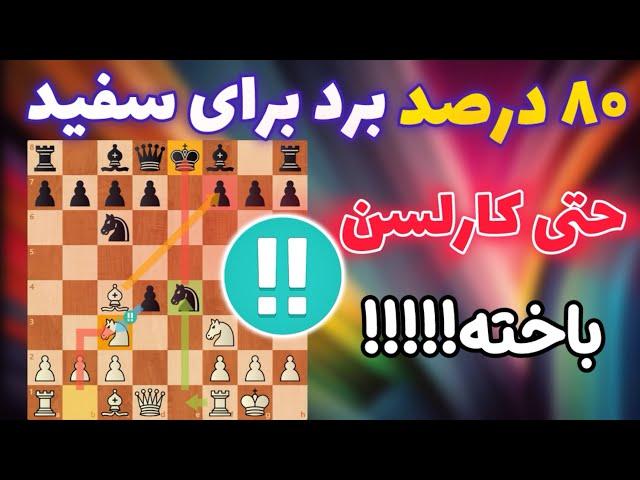 بهترین شروع بازی برای سفید || حتی مگنوس کارلسن تو ۱۰ حرکت اسیر این گامبی شده!