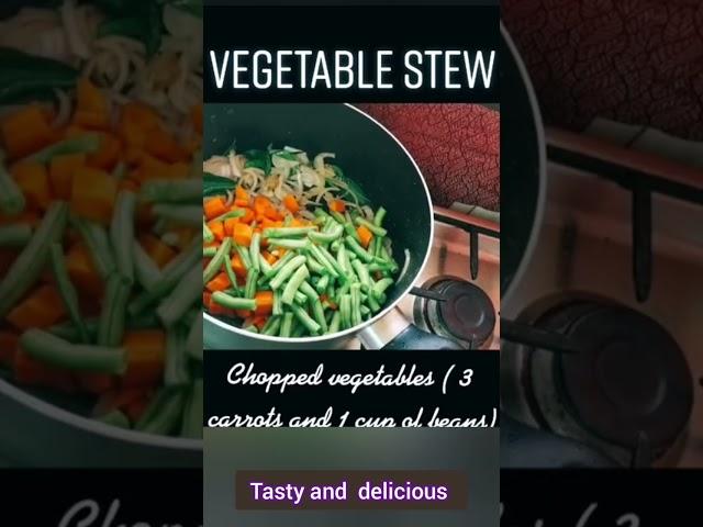 Vegetable stew with coconut Milk | Curry for Appam and Chapati # You Tube short .
