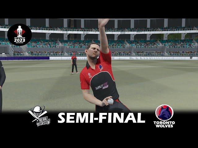 Aerial Assassins v Toronto Wolves - Semi-Final | PGE T20 League 2023 | Eden Park (Auckland)