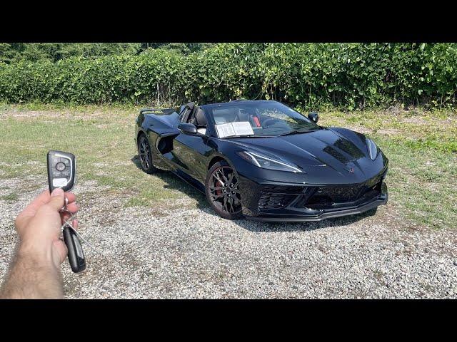 2023 Chevrolet Corvette 3LT 70th Anniversary: Start Up, Exhaust, Test Drive, Walkaround and Review