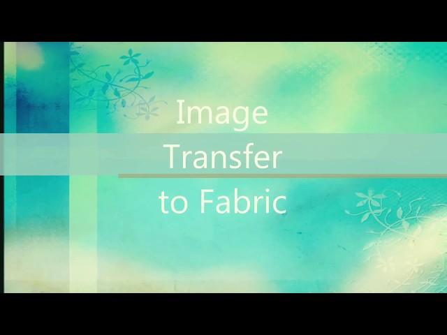 DIY easy image transfer to fabric