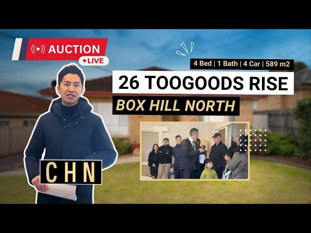 Live Auction @ 26 Toogoods Rise, Box Hill North - Auction Results Melbourne