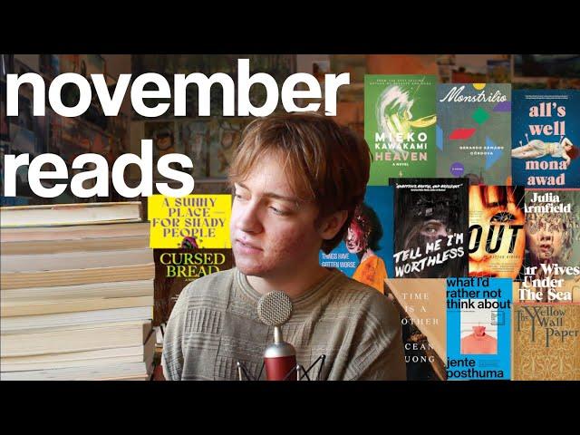 all the books i read this november