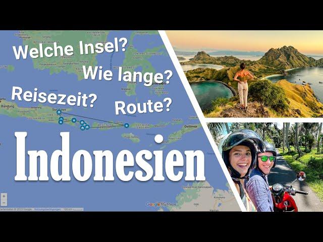 INDONESIEN URLAUB | Reiseroute & Tipps für eine geniale Rundreise