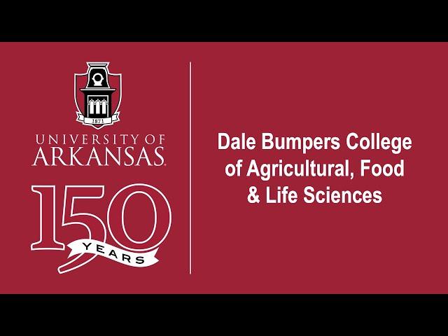 Spring 2022 Dale Bumpers College of Agricultural, Food and Life Sciences